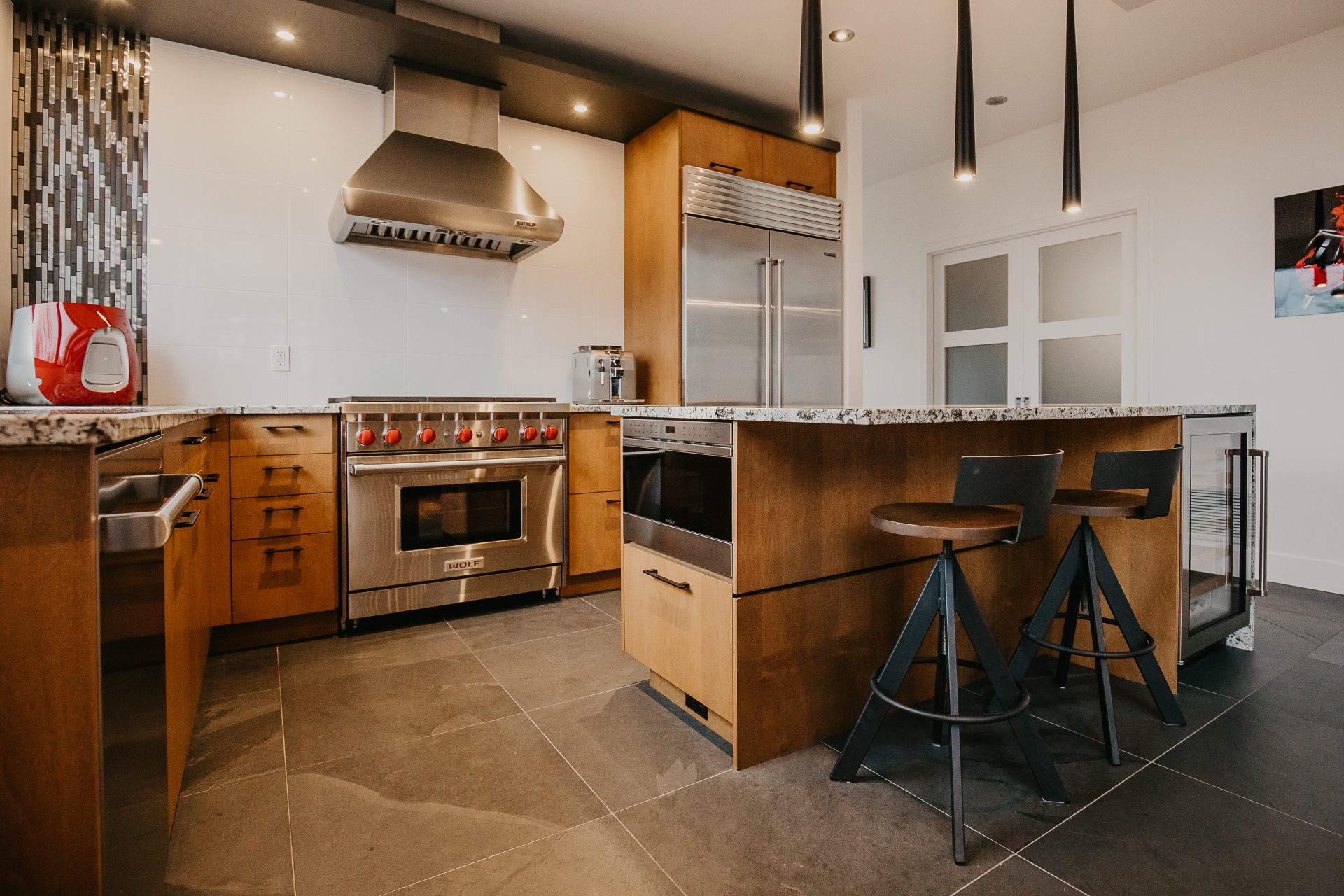 Moodboard, les cabinets en laminé et en placage : photo 5 sur 10