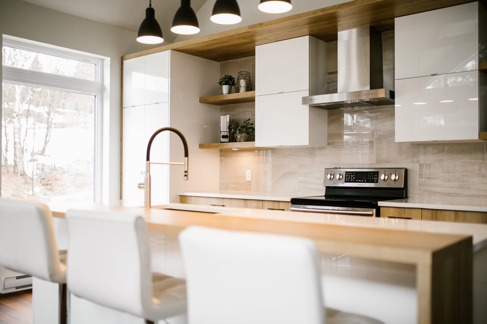 Moodboard, les cabinets en laminé et en placage : photo 9 sur 10